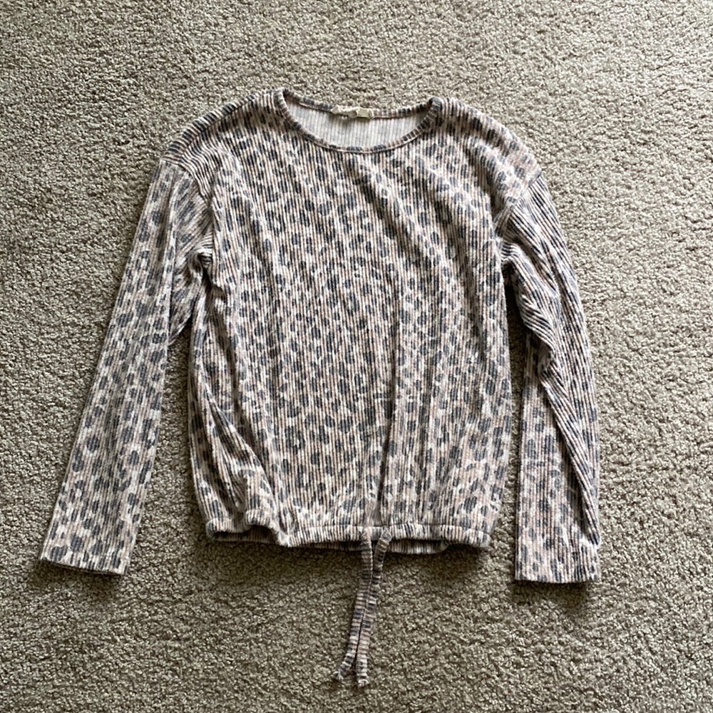 Girls Jessica Simpson animal print shirt!